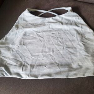 Victoria's Secret Heathered Blue Active Top